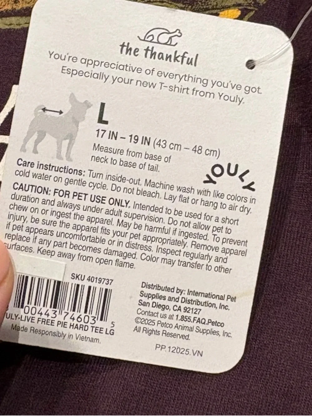 Youly nwt thankful